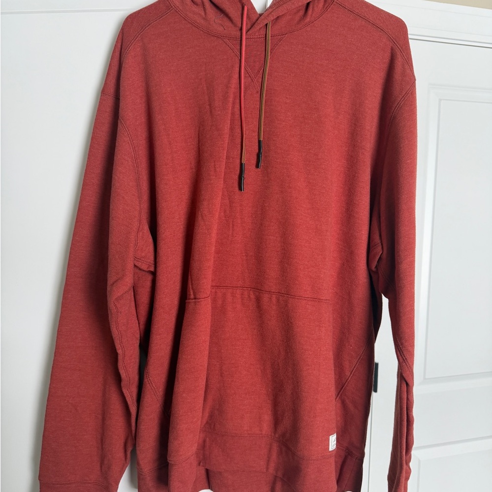 Eddie Bauer Men’s Brick Red Fleece Jacket